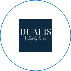 Dualis Talent Co Logo Rond Png