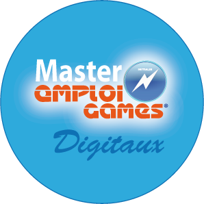 Master Digitaux Emploigames Logo Rond