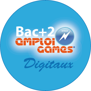 Bac 2 Digitaux Emploigames Logo Rond