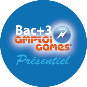 Bac 3 Presentiel Emploigames Logo Rond